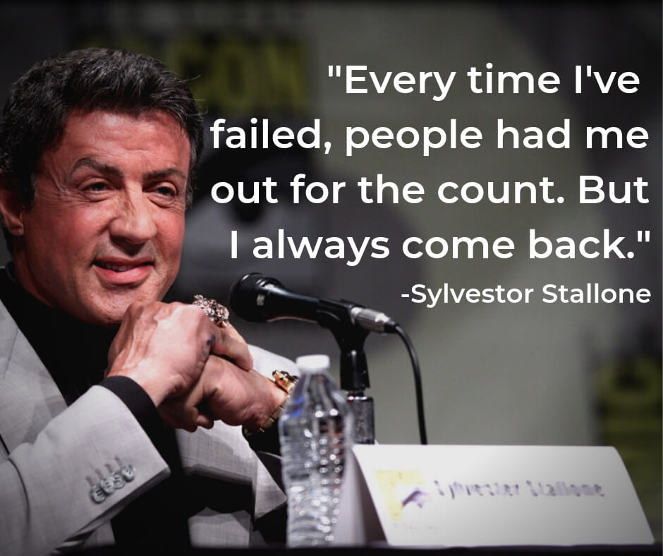 Sylvester Stallone Failure Quote Sylvester Stallone Failure Quote